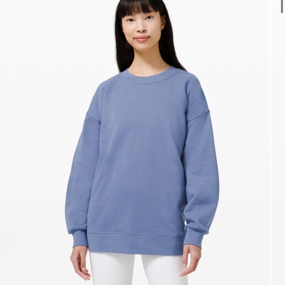 💙Water Drop💙 Perfectly Oversized Crew POC